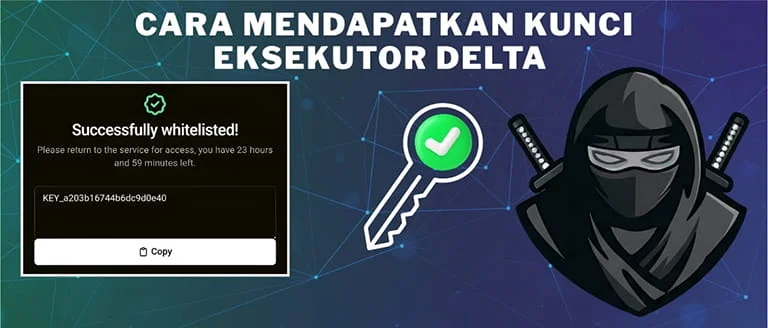 Dapatkan kunci eksekutor Delta