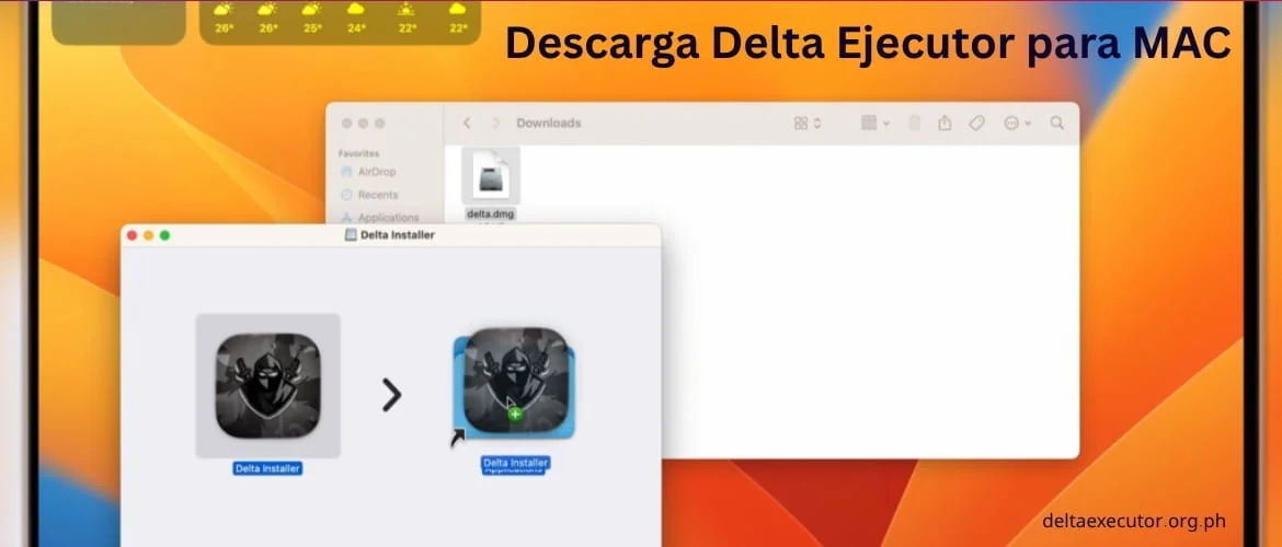 Descarga Delta Executor para MAC